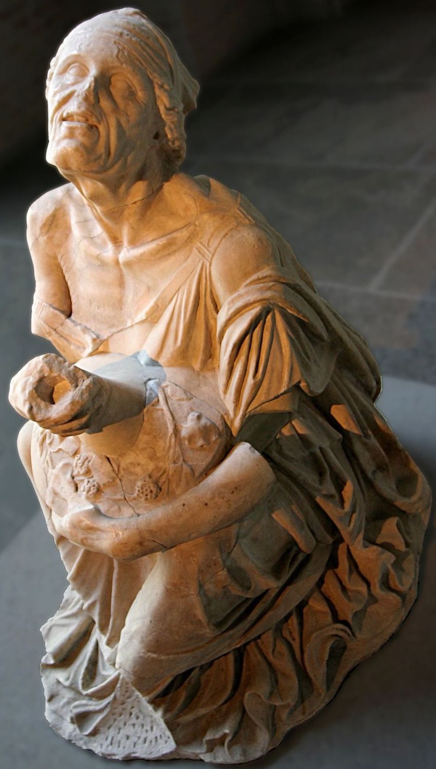 Woman at Well with Cracked Jar